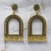Jhumka Earring Bezels Golden For Resin Art (327) - Product Image