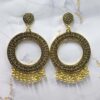 Jhumka Earring Bezels Golden For Resin Art (329) - Product Image