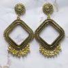 Jhumka Earring Bezels Golden For Resin Art (330) - Product Image
