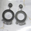 Jhumka Earring Bezels Silver For Resin Art (307) - Product Image
