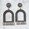 Jhumka Earring Bezels Silver For Resin Art (312) - Product Image