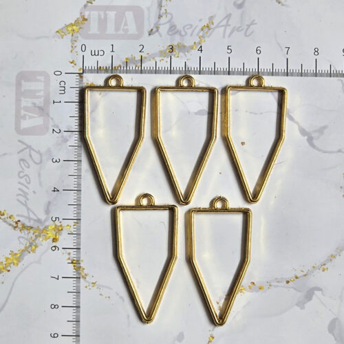 Bezel Pack Golden Earrings Ultimate - Resin Art Supplies for Creative Projects