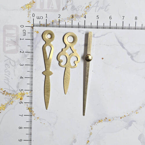 Wall Clock Hand Golden Ultimate - Resin Art Supplies