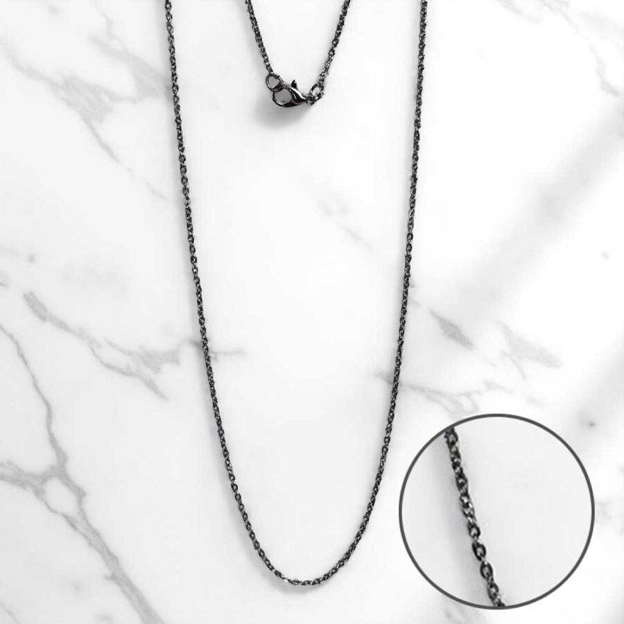 Chain With Hook 22in Length For Jewellery Making (TR559) - Product Image
