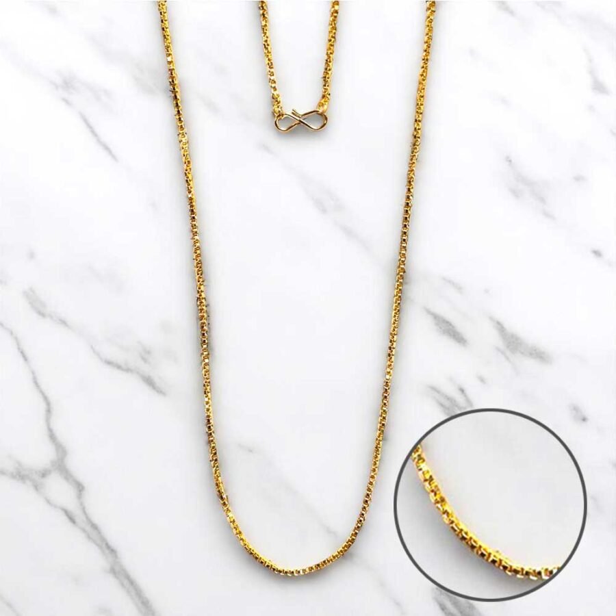 Chain With Hook 22in Length For Jewellery Making (TR562) - Product Image