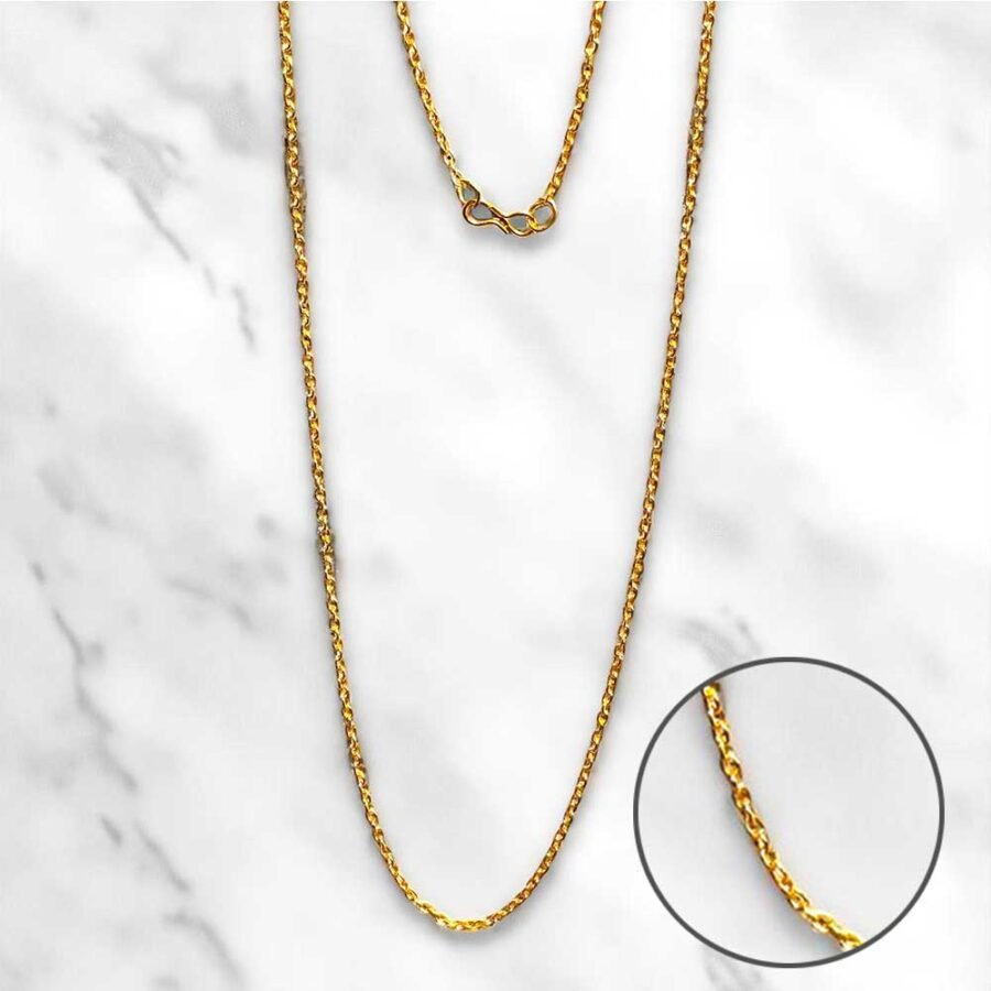 Chain With Hook 22in Length For Jewellery Making (TR563) - Product Image