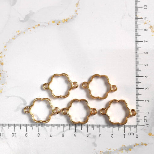 Bezel Golden Round Pack of 5 Premium for Resin Art