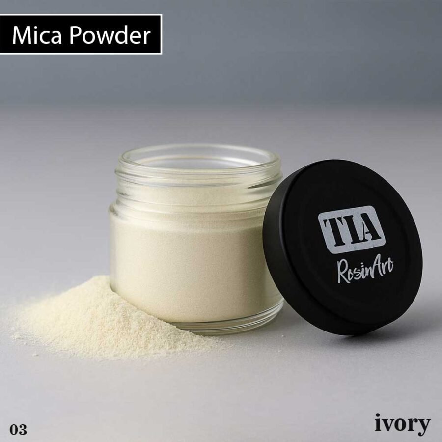 Mica Powder Pigment for Resin Art (ivory)