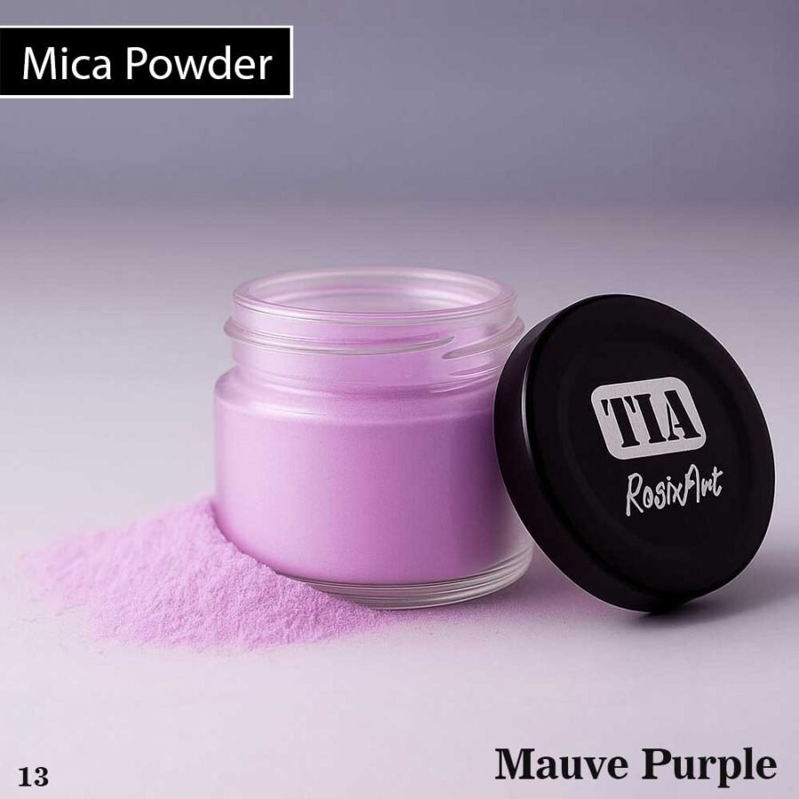 Mica Powder Pigment for Resin Art (Mauve Purple)