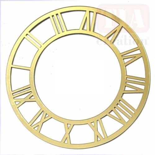 Golden Acrylic Roman Clock Base for Resin Art Ultimate - Professional Resin Supplies