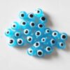 Evil Eye Sky Blue Moti premium resin material for artistic projects