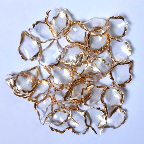 Acrylic Leaf Gold Frame 50gram (TR955)