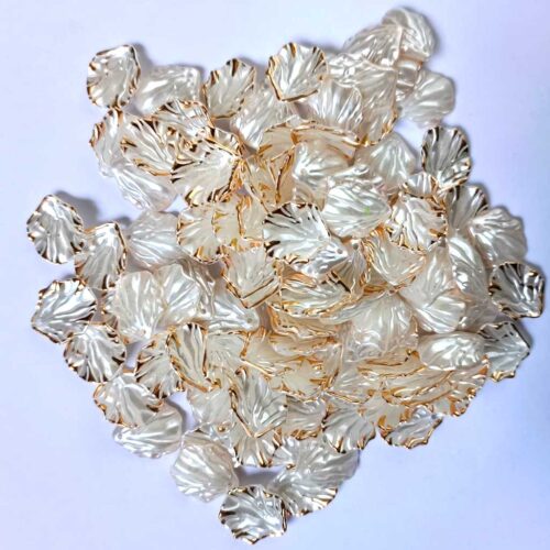 Acrylic Flower White Gold Frame 50gram (TR956)