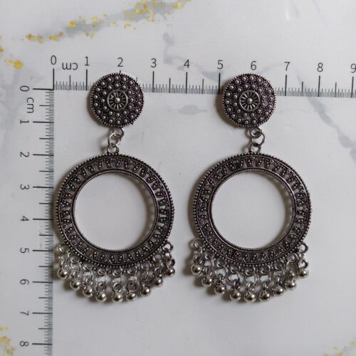 Jhumka Silver Small Premium - Ultimate Resin Supplies
