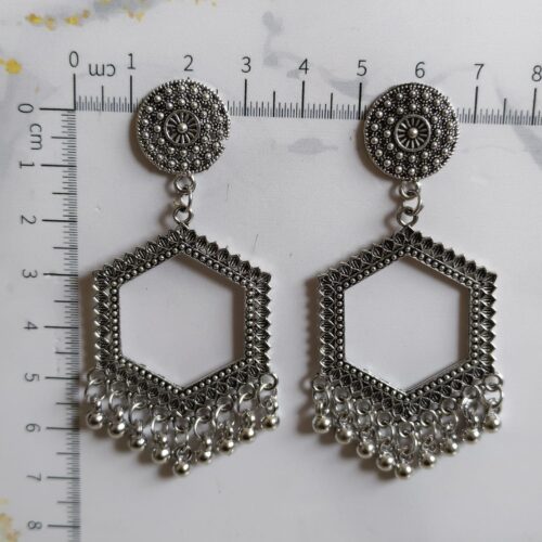 Jhumka Silver Small Premium - Ultimate Resin Art Supplies