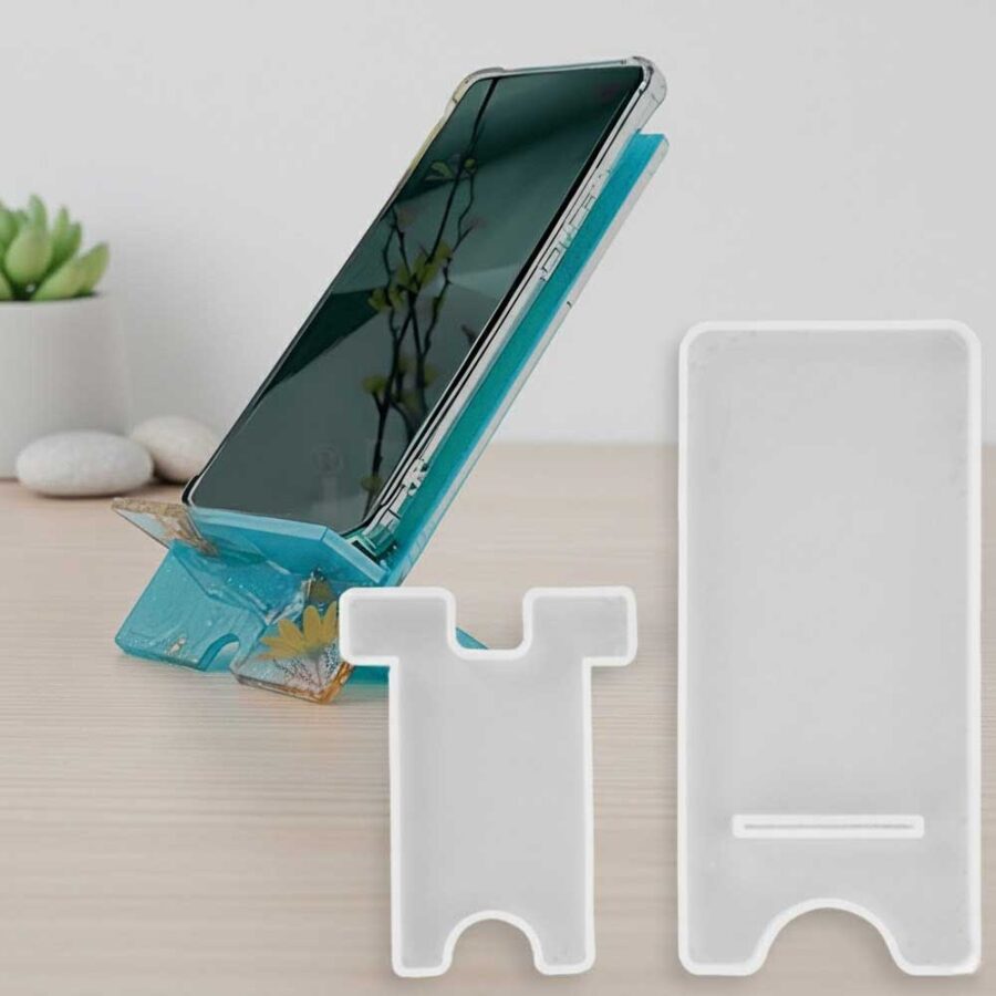 Rectangle Mobile Stand Mould Premium - Ultimate Resin Art Tool