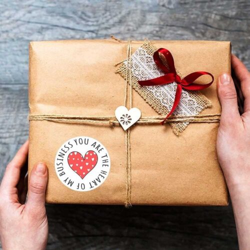 Personalized candle jar labels for small business