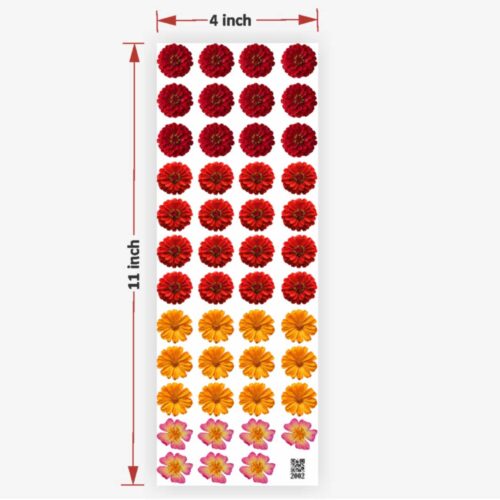 Flowers UV DTF Sticker for Resin art (TR2002)