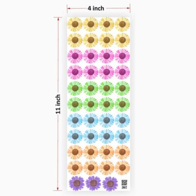 Flower UV DTF Sticker for Resin art (TR2017)