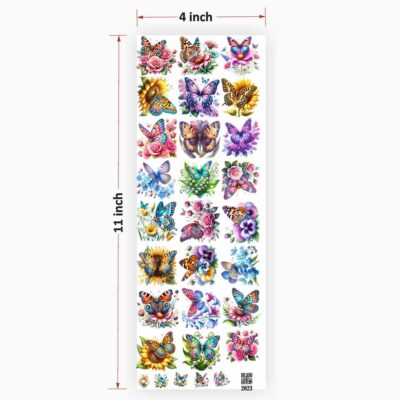 Butterfly UV DTF Sticker for Resin art (TR2023)