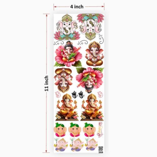 Ganesha UV DTF Sticker for Resin Art Premium - Expert Design