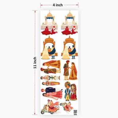 Marriage Elements UV DTF Sticker for Resin art (TR2031)