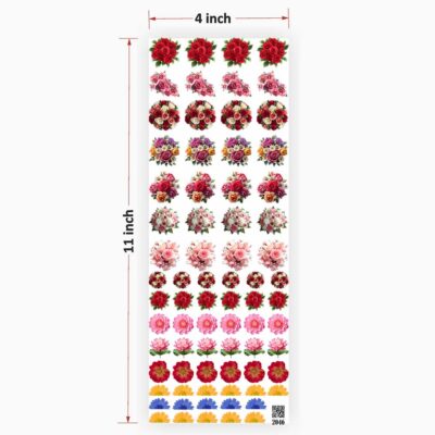 Flowers UV DTF Sticker for Resin art (TR2046)