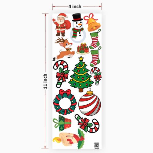 Christmas Elements UV DTF Sticker Premium for Resin Art