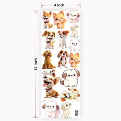 Dog UV DTF Sticker for Resin art (TR2051)