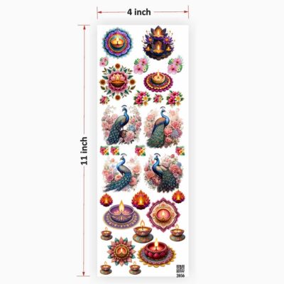 Diwali UV DTF Sticker for Resin art (TR2056)