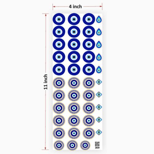 Evil Eyes UV DTF Sticker for Resin Art Ultimate - High-Quality Resin Supplies