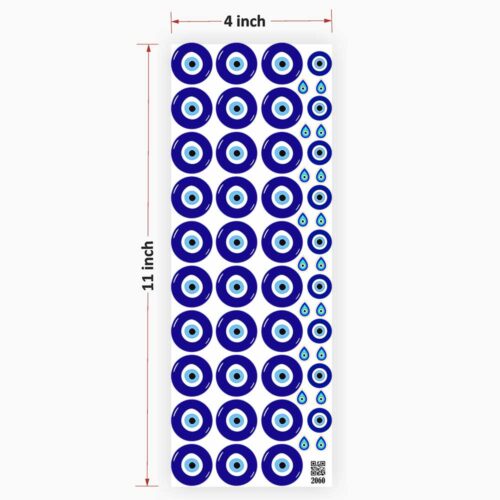 Evil Eyes UV DTF Sticker for Resin Art High-Quality