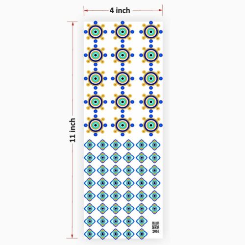Evil Eyes UV DTF Sticker for Resin Art - Ultimate Quality