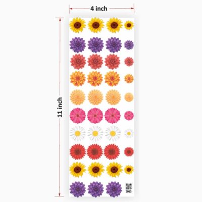 Flowers UV DTF Sticker for Resin art (TR2065)