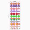 Flowers UV DTF Sticker Premium for Vibrant Resin Art