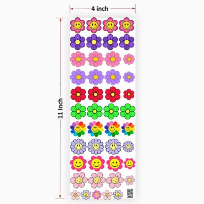 Flowers UV DTF Sticker for Resin art (TR2067)