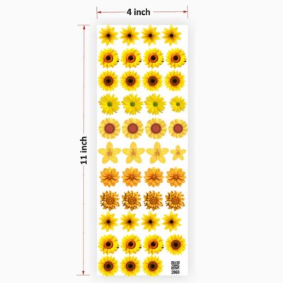 Flowers UV DTF Sticker for Resin art (TR2068)