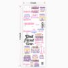Friends Quotes UV DTF Sticker Premium Ultimate Resin Art