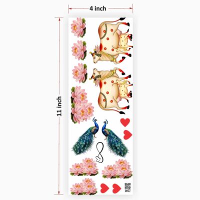 Cow and Lotush UV DTF Sticker for Resin art (TR2077)