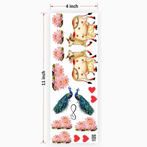 Cow and Lotush UV DTF sticker Premium for vibrant resin art projects