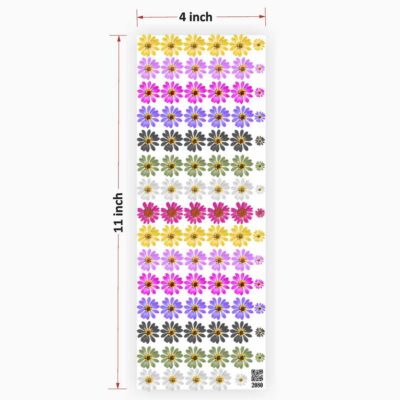 Flowers UV DTF Sticker for Resin art (TR2080)