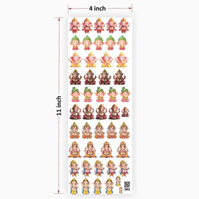 Ganesha UV DTF Sticker for Resin art (TR2083)