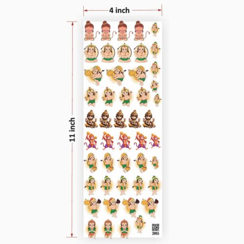 Hanuman UV DTF Sticker Premium for Resin Art - Ultimate Quality