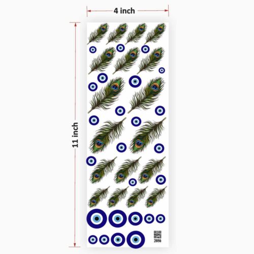 Feather UV DTF Sticker for Resin Art Ultimate - High-Quality Craft Supplies