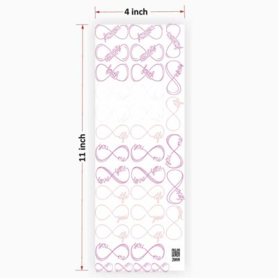 Love Infinity UV DTF Sticker for Resin art (TR2089)