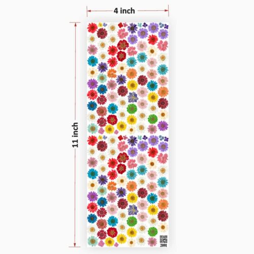 Flowers UV DTF Sticker Ultimate - Durable Resin Art Supply