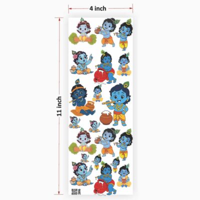 Radhe Krishna UV DTF Sticker for Resin art (TR2096)