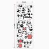 Cartoon Panda UV DTF Sticker Premium - Ultimate Resin Art