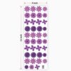 Flowers UV DTF Sticker Premium - Ultimate Resin Art Tool