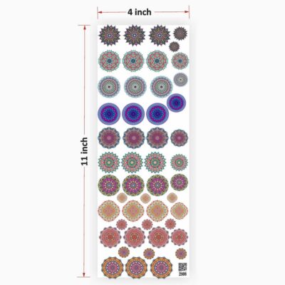 Mandala UV DTF Sticker for Resin art (TR2108)